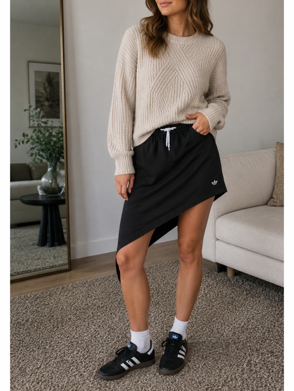 Adidas Asymmetrical Skirt